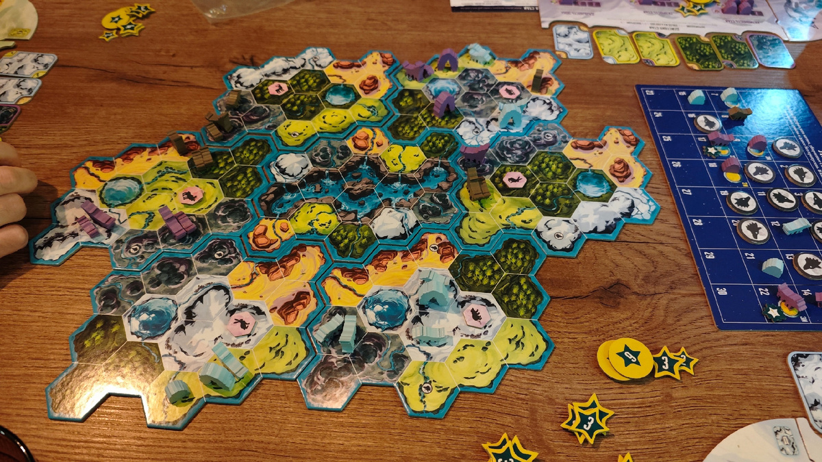 Настольная игра, Волки, Эврикус, контроль территорий, антикафе Нарния, топ, 2024, модульное поле