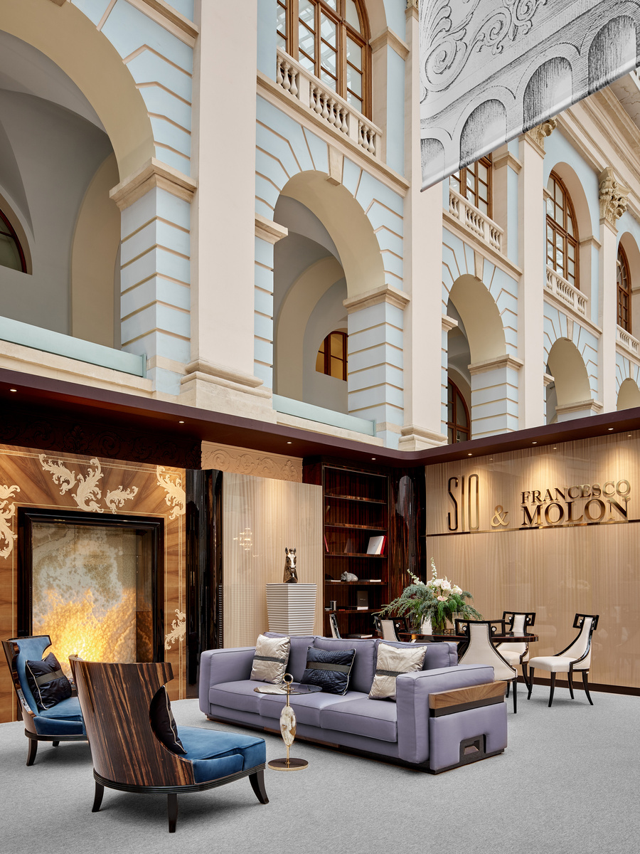 Флагманский стенд архитектурного бюро SIO площадью 100 м² удостоился главной награды в номинации «Лучший дизайн экспозиции»