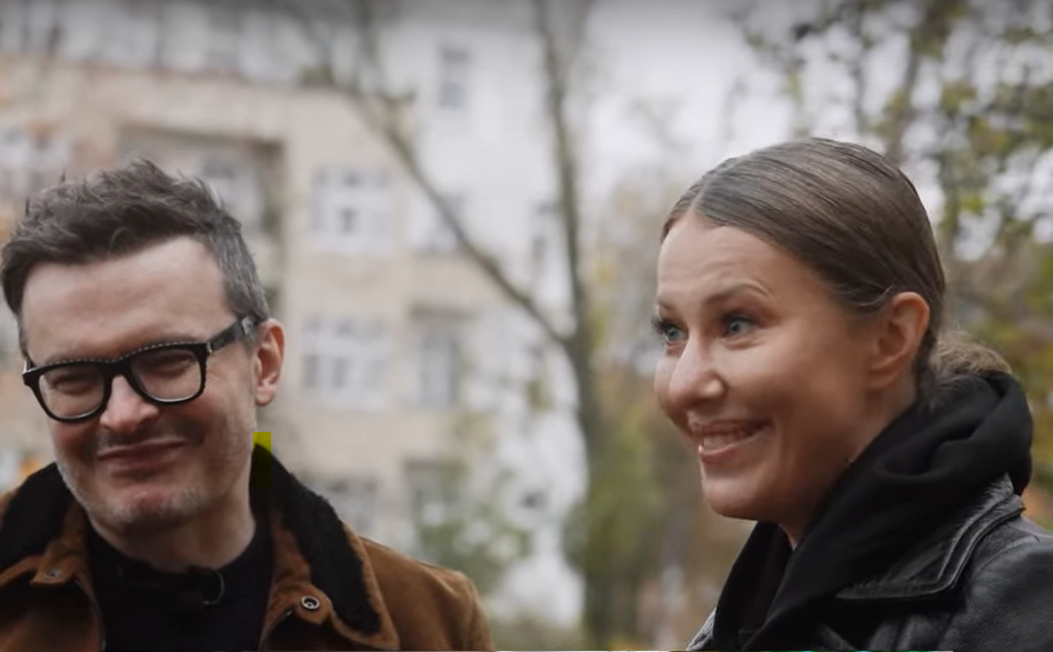 Ксения Собчак и Антон S. Фото: скриншот YouTube /@sobchak