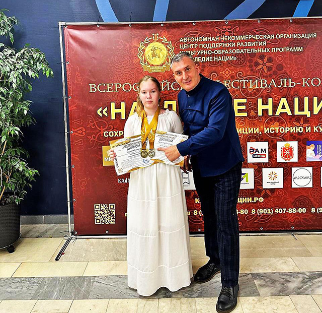 Юная вокалистка из Тверской области победила в конкурсе «Наследие Нации»