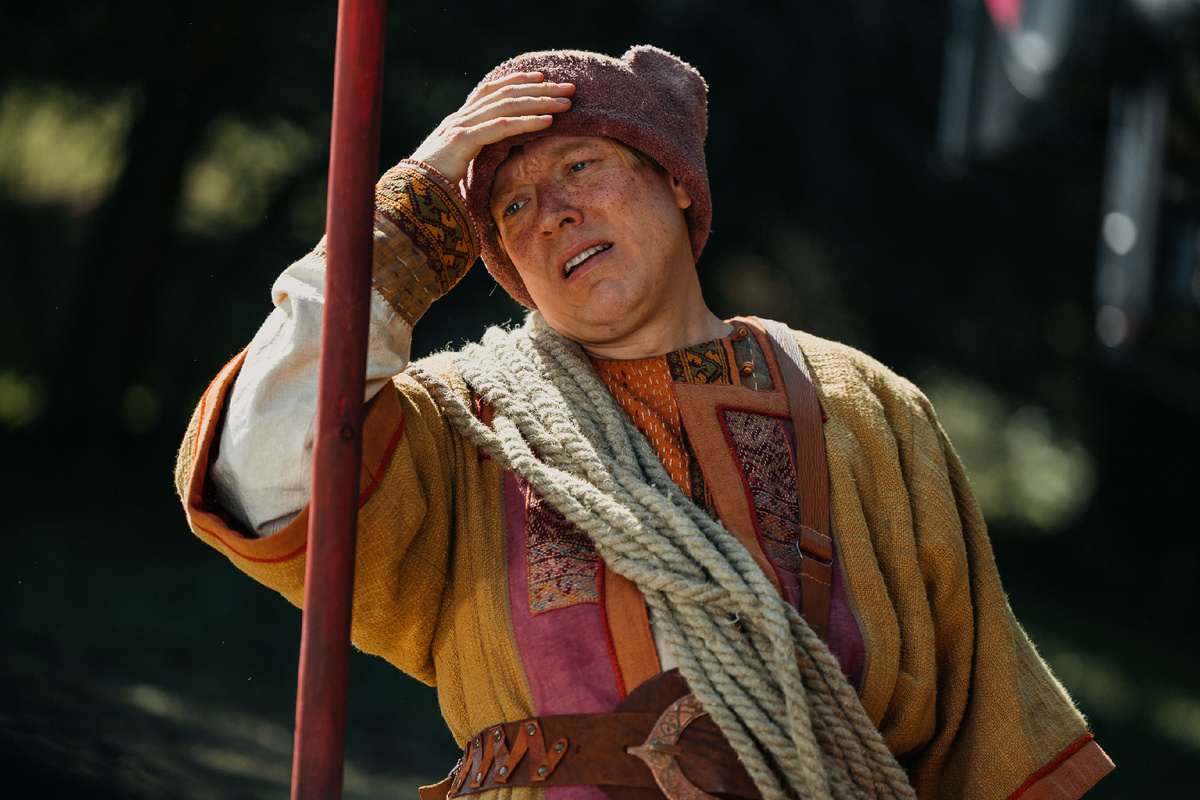 Сергей Лавыгин в роли Мелехи (кадр из фильма)