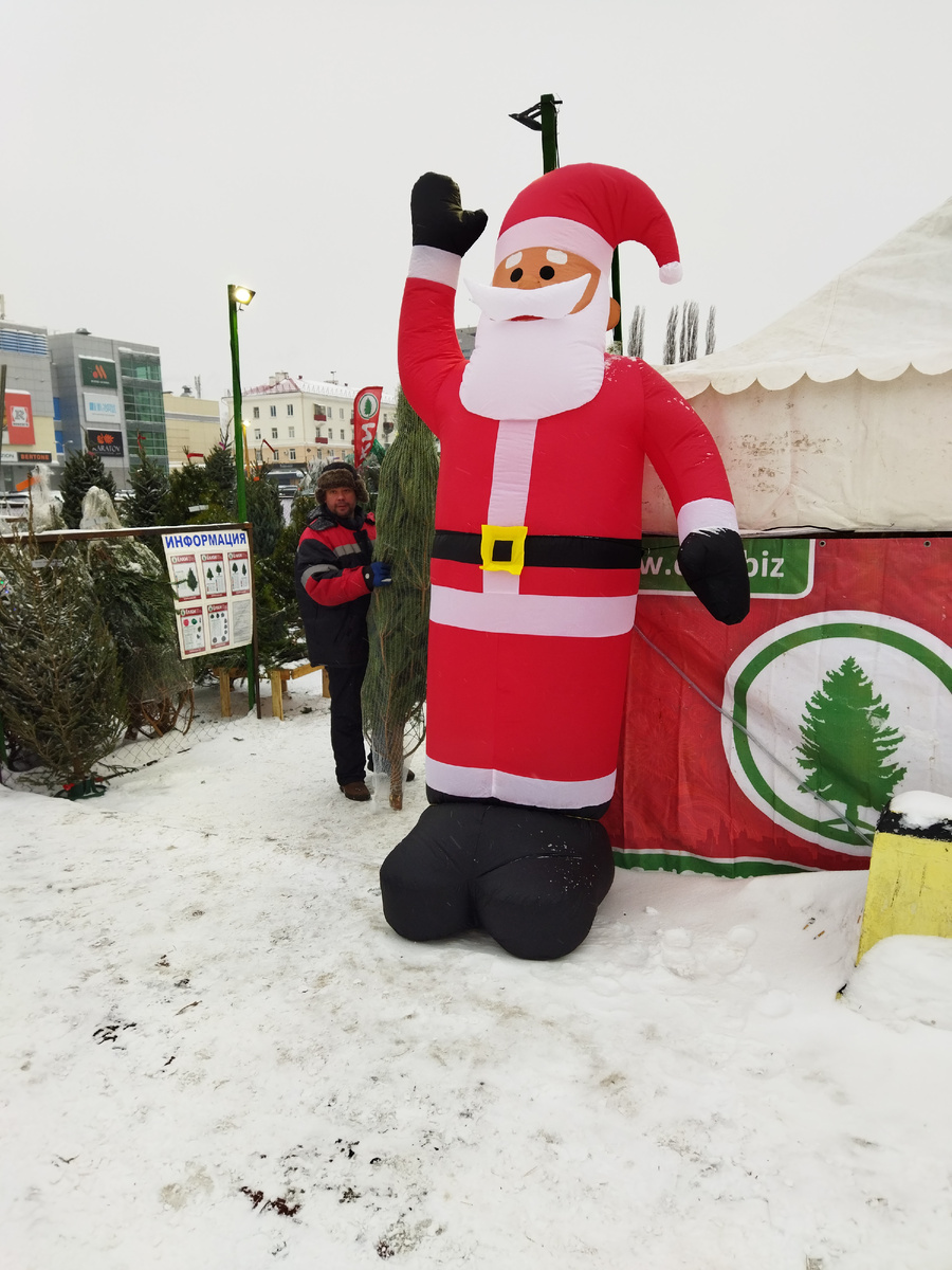 Фото автора. Ёлочный базар