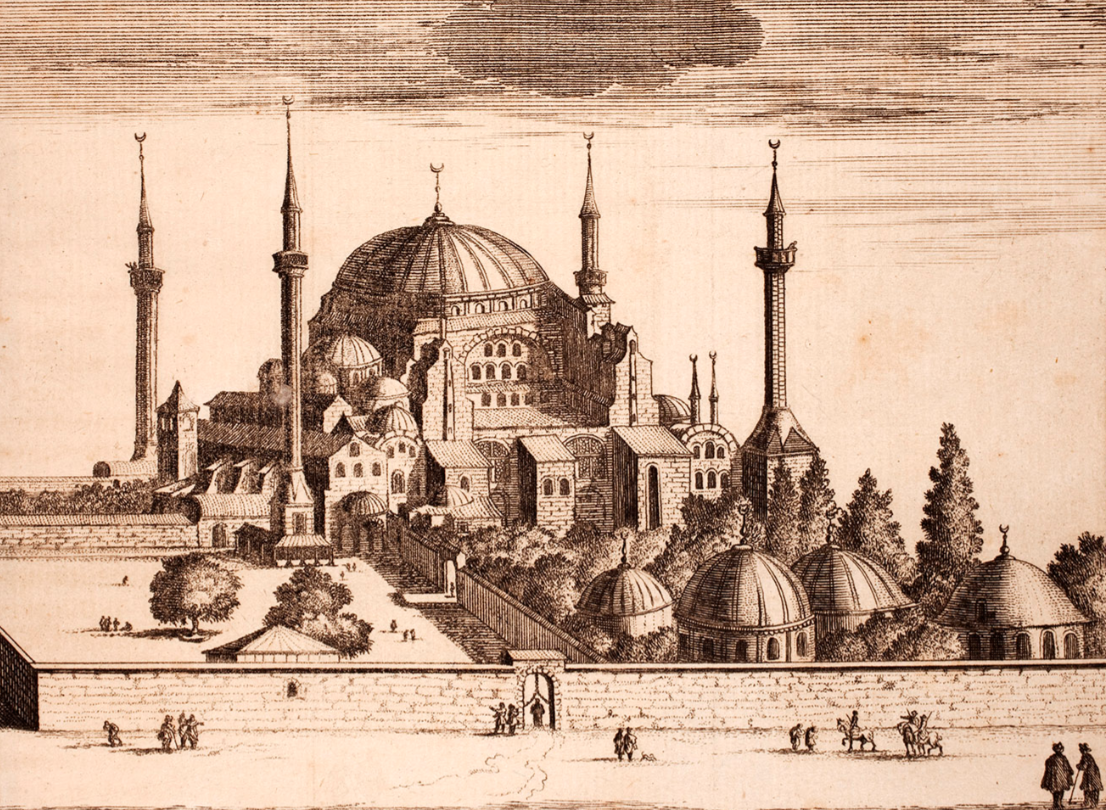 Собор Святой Софии. 1718 г. 
