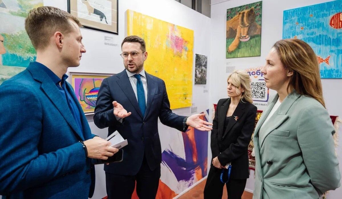     Выставка «Искусство и добро». Источник: nobl.ru Автор фото: Правительство Нижегородской области