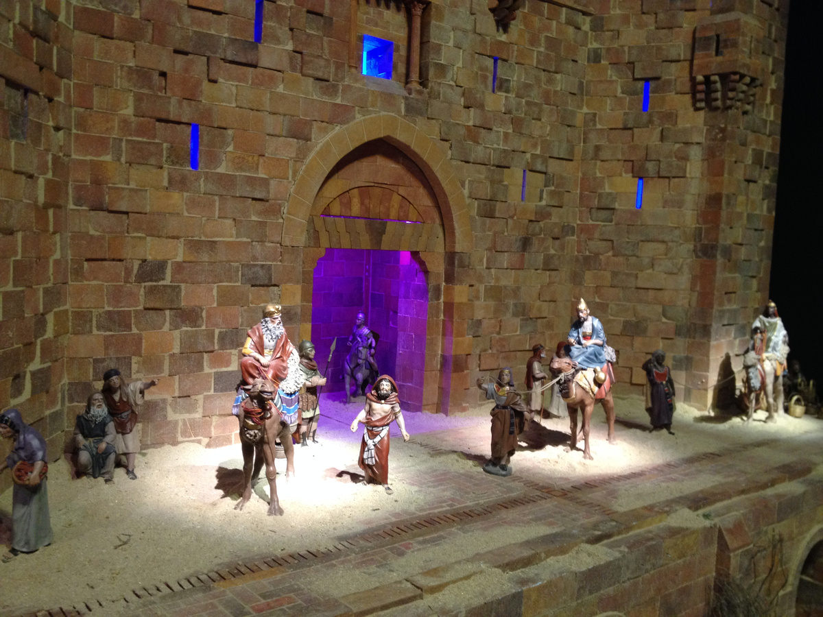 Это один из первых Беленов, которые я увидела в Испании