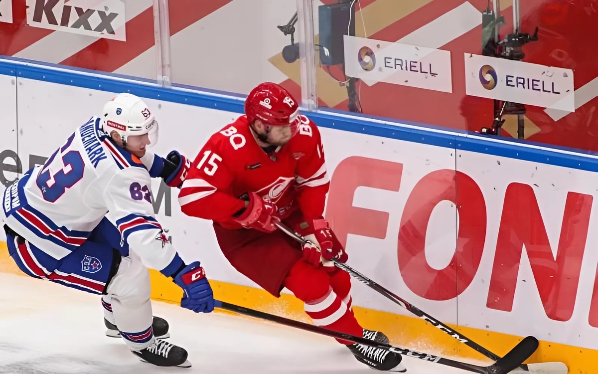 Матч КХЛ Спартак - СКА 30 января 2025