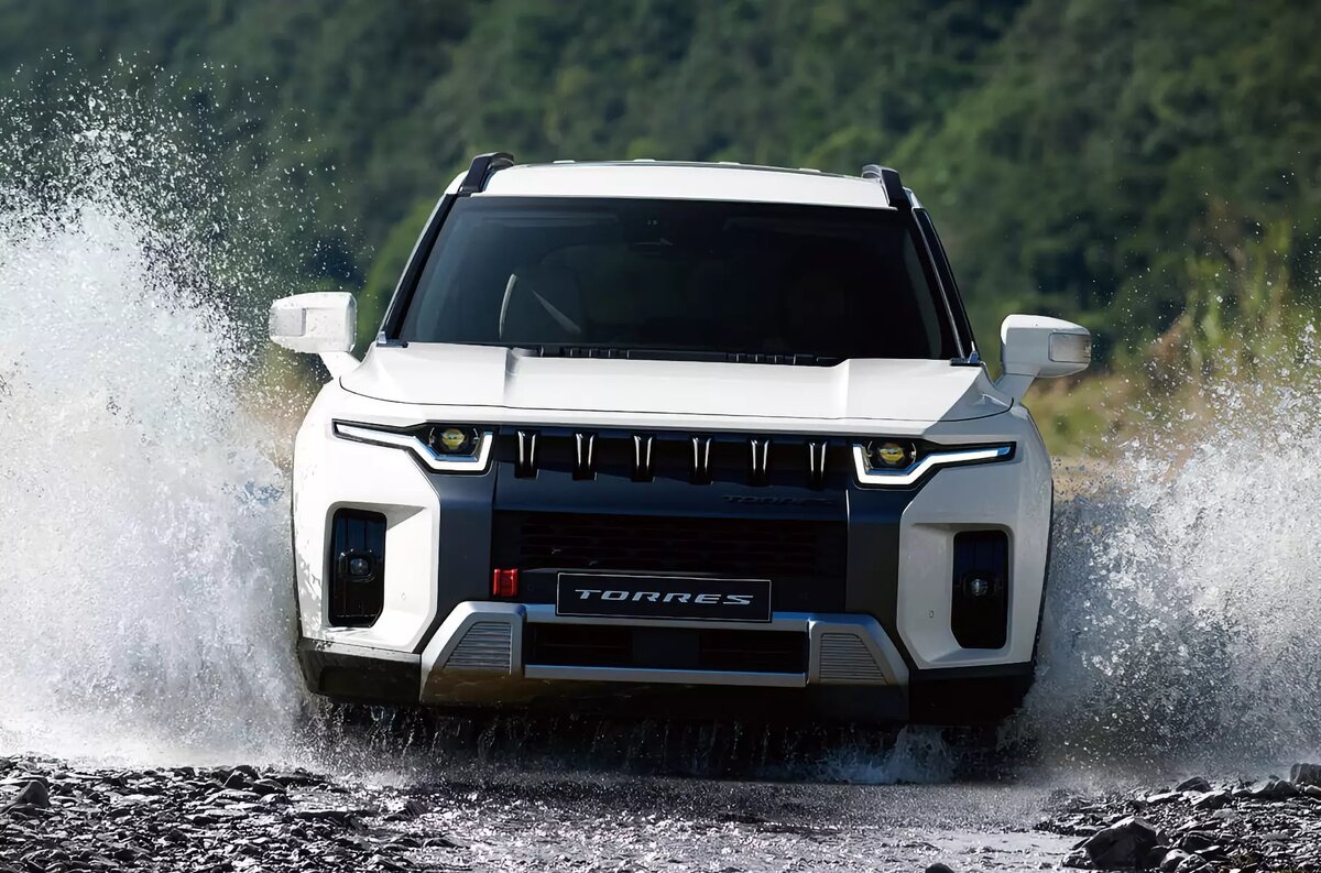 Брутальный и самый настоящий корейский кроссовер KGM Torres