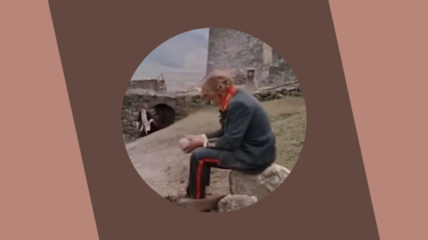 Фильм "Кавказский пленник". Жилин в плену. 