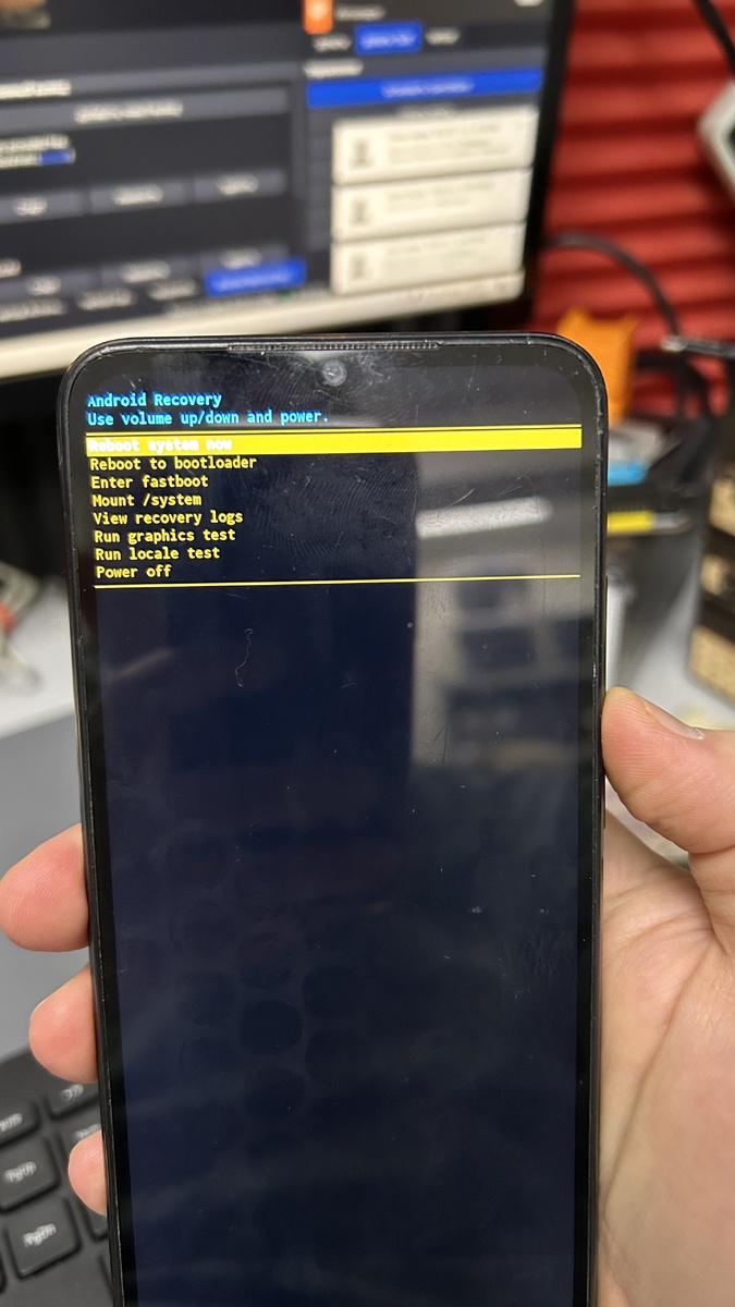 Redmi A2+ в recovery 