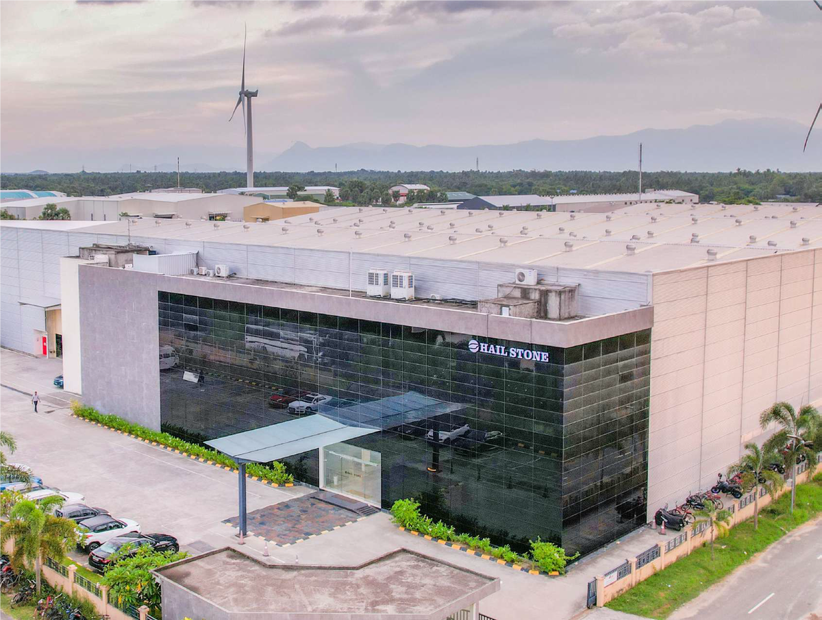 Административное и производственное здание Hailstone Innovations Pvt Ltd (Хейлстоун) в Индии.