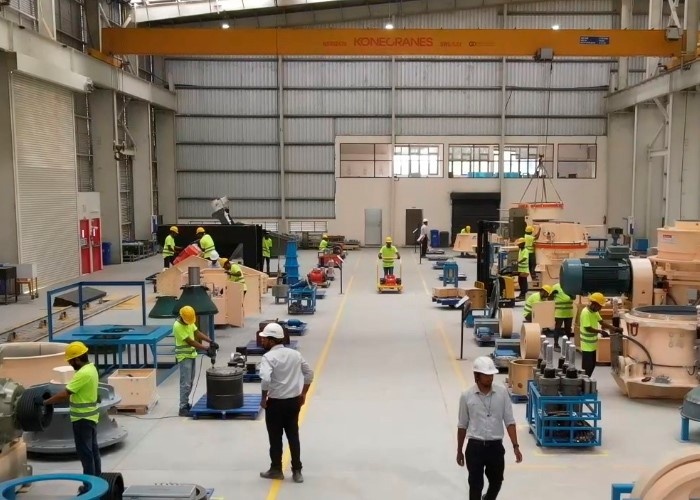 Цех по производству оборудования компании Hailstone Innovations Pvt Ltd (Хейлстоун) в Индии.