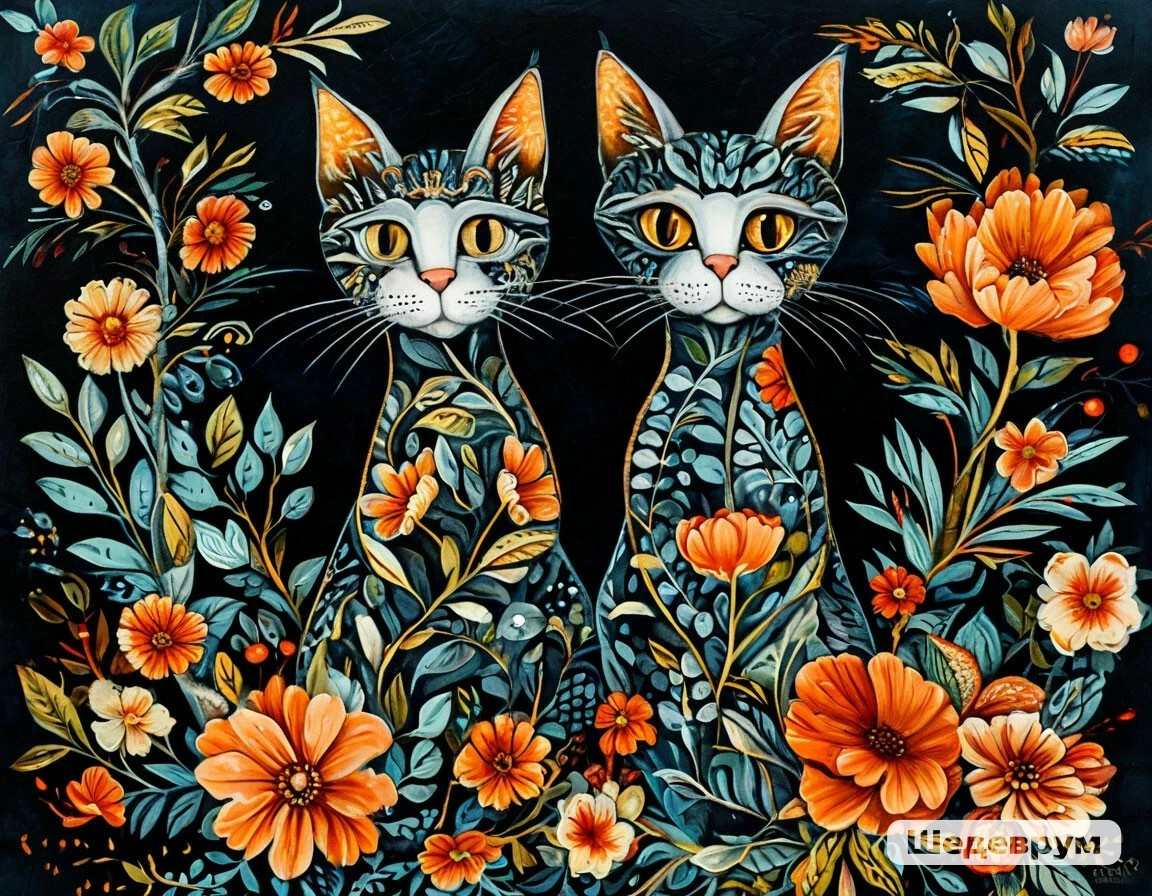 Картинка создана с помощью приложения "Шедеврум"