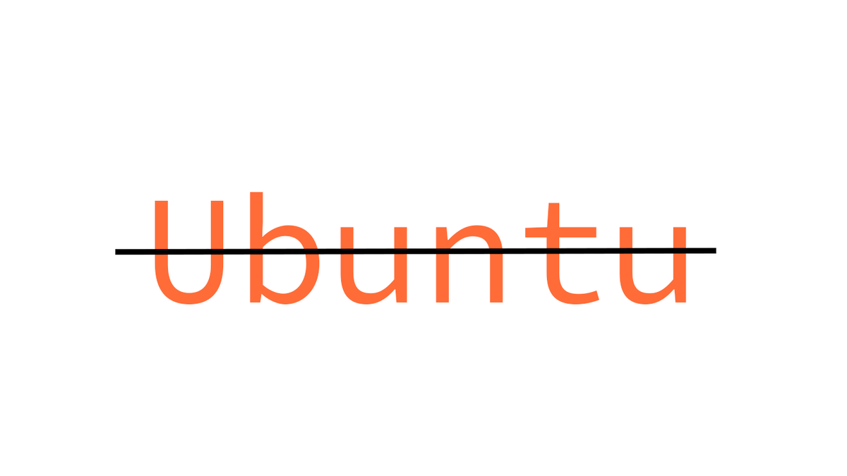 Это труп Ubuntu