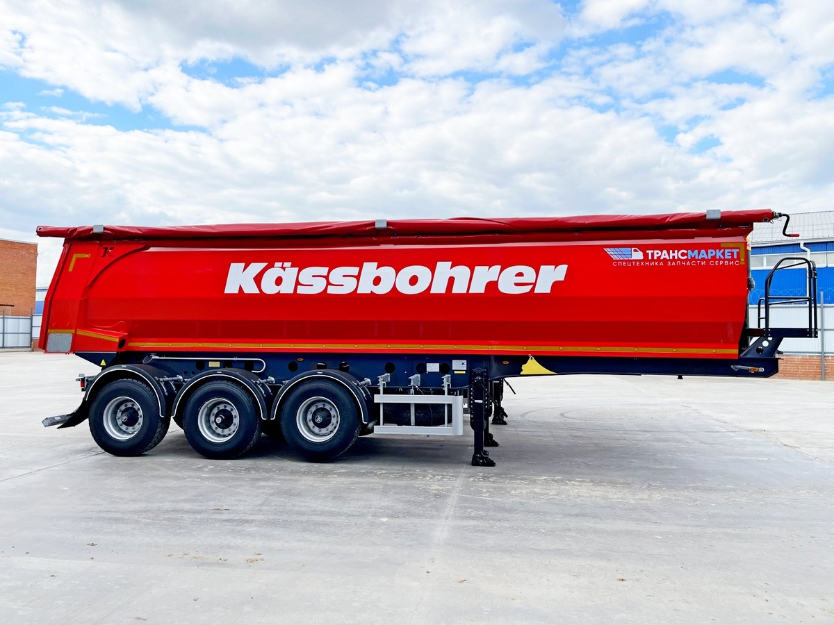 Полуприцеп самосвальный Kassbohrer. Фотография с сайта https://unitrailer.ru/