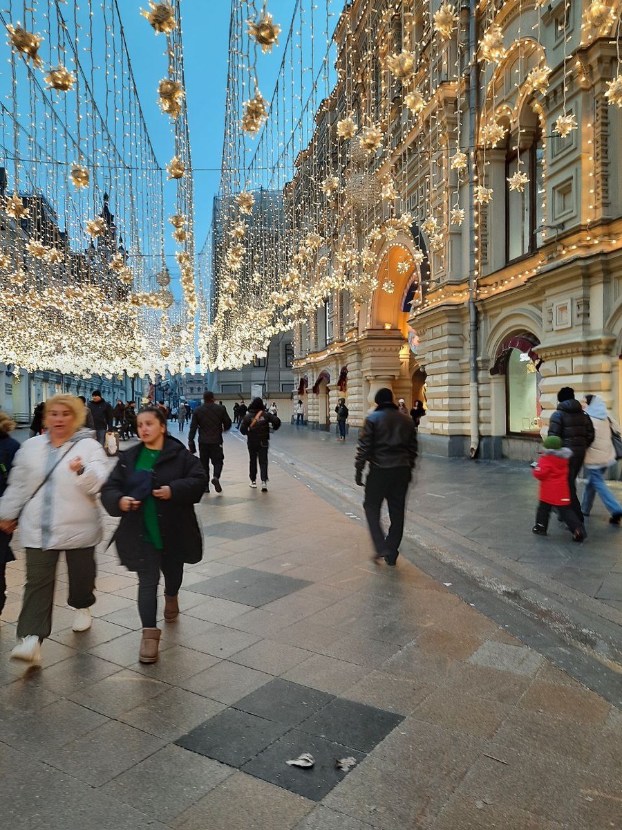 Москва зимой. Фото из личного архива