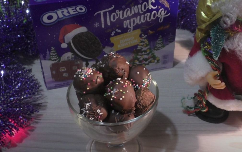 Шоколадные трюфели из печенья Орео