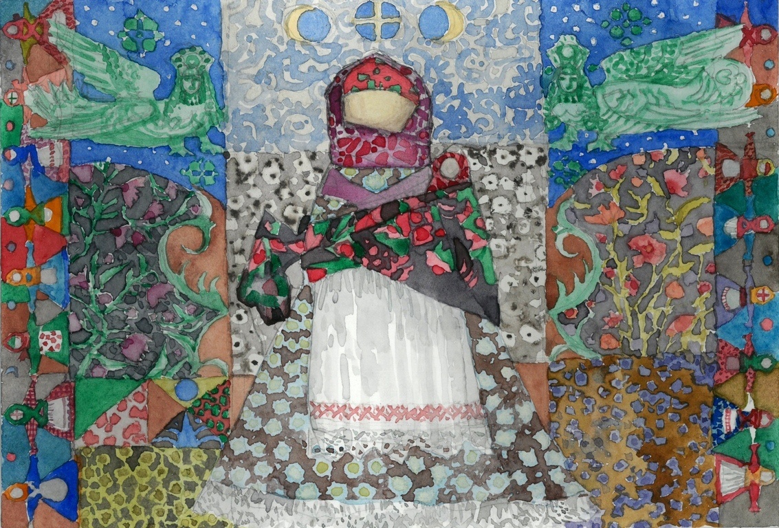  Картина «Берегиня», автор Е.А. Молчанова // Фото предоставлено Симферопольским художественным музеем 