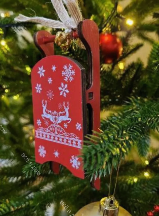 189642775  Санки с бубенцами.