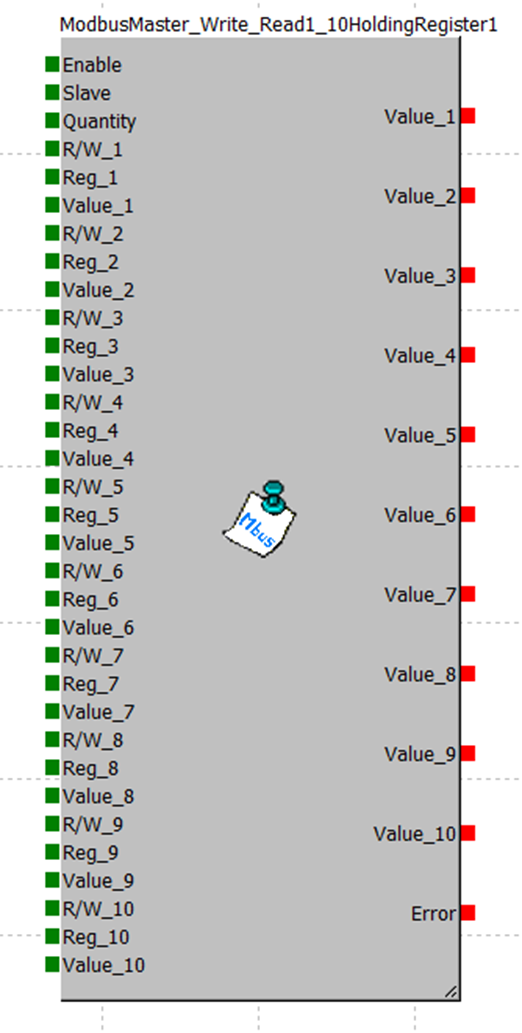 Рисунок 1 – Библиотека ModbusMaster_Write_Read1_10HoldingRegister