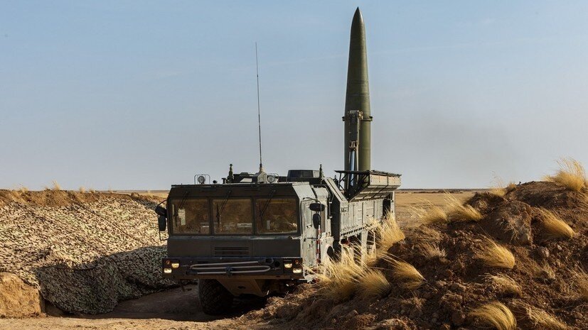 Баллистическая ракета «Искандер» Фото: Минобороны РФ