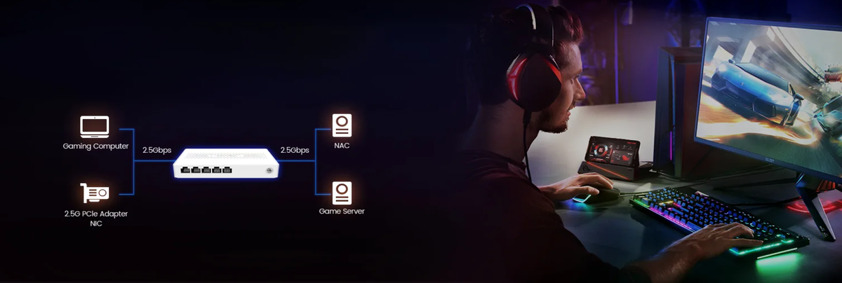 Очень легкие как по весу, так по бюджету  Tenda SM105 (5*2,5 Гбит/c) и Tenda SM108 (8*2,5 Гбит/c) уже стали долгожданными бестселлерами на рынке сетевого оборудования.