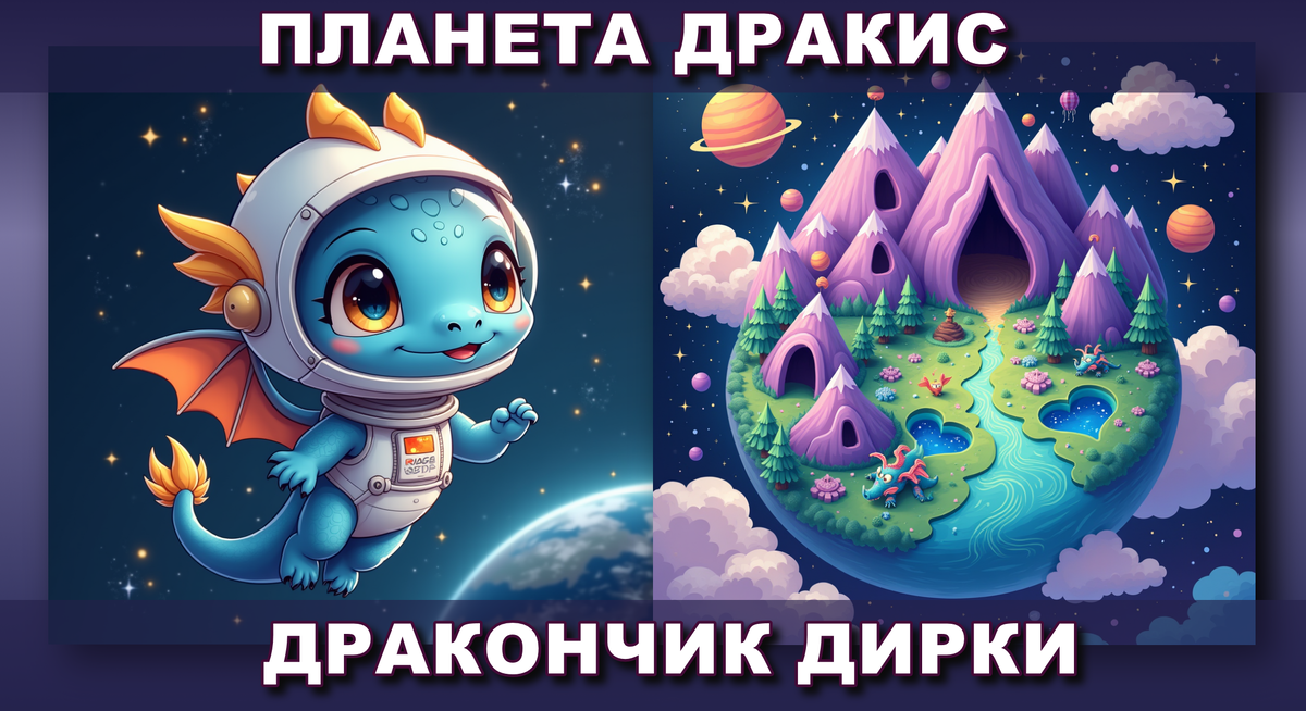 Дирки дракончик с планеты Дракес