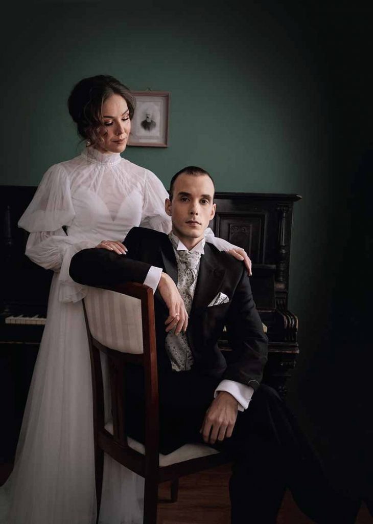 В спектакле-променаде «Две жизни Рахманинова» Екатерина Смолина сыграла жену композитора.