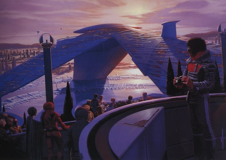 Сид Мид, из серии "Город будущего"