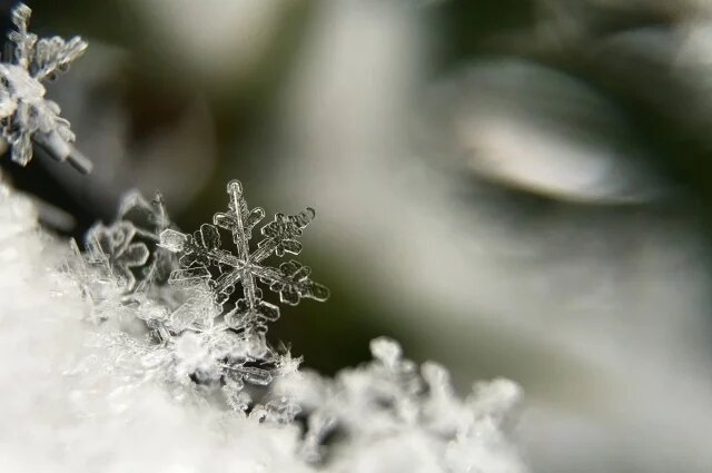    От чего зависит узор снежинки?