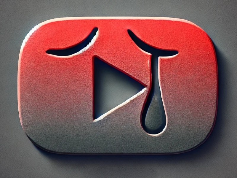    Трафик YouTube в России упал до рекордно низких значений