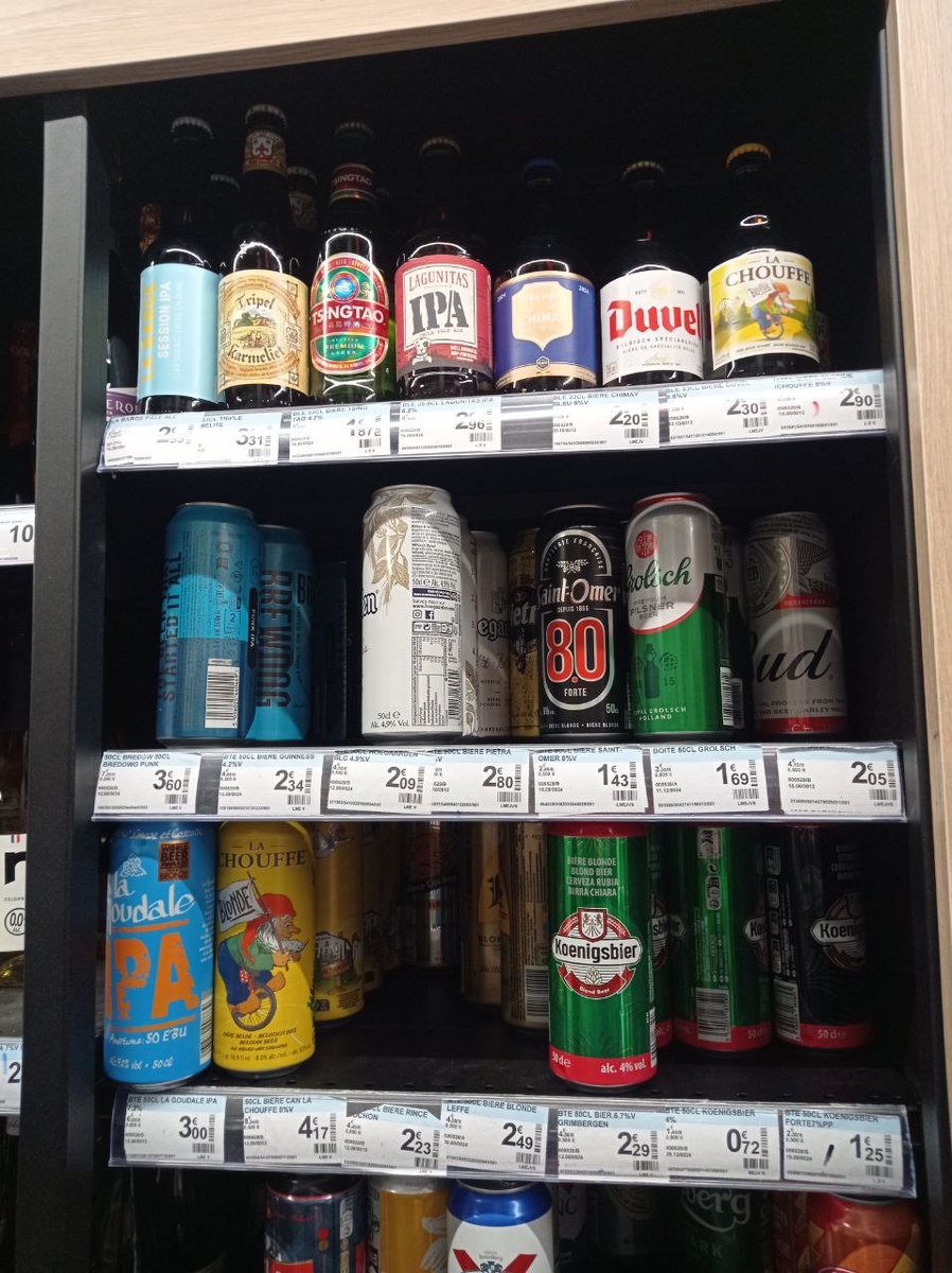 Пиво в Париже. Фото автора