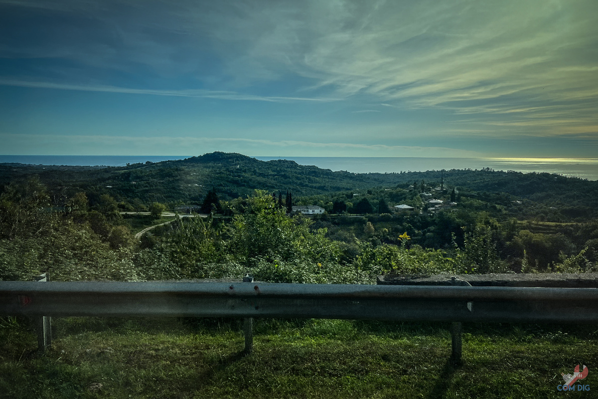 Вид из окна маршрутки 