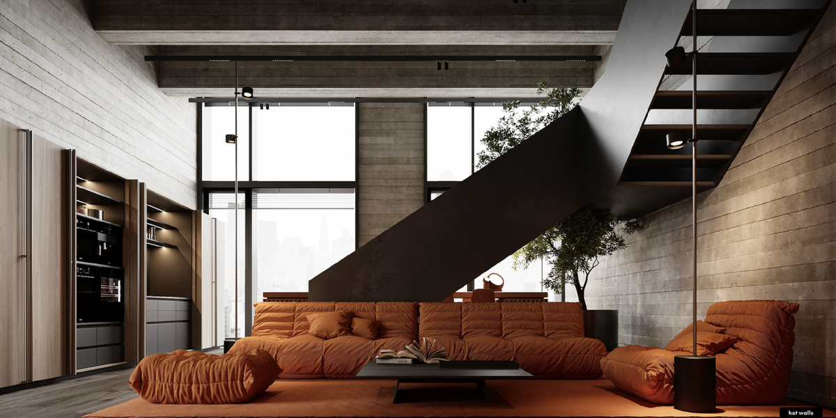 ЖК Садовые кварталы от дизайн-студии hot walls