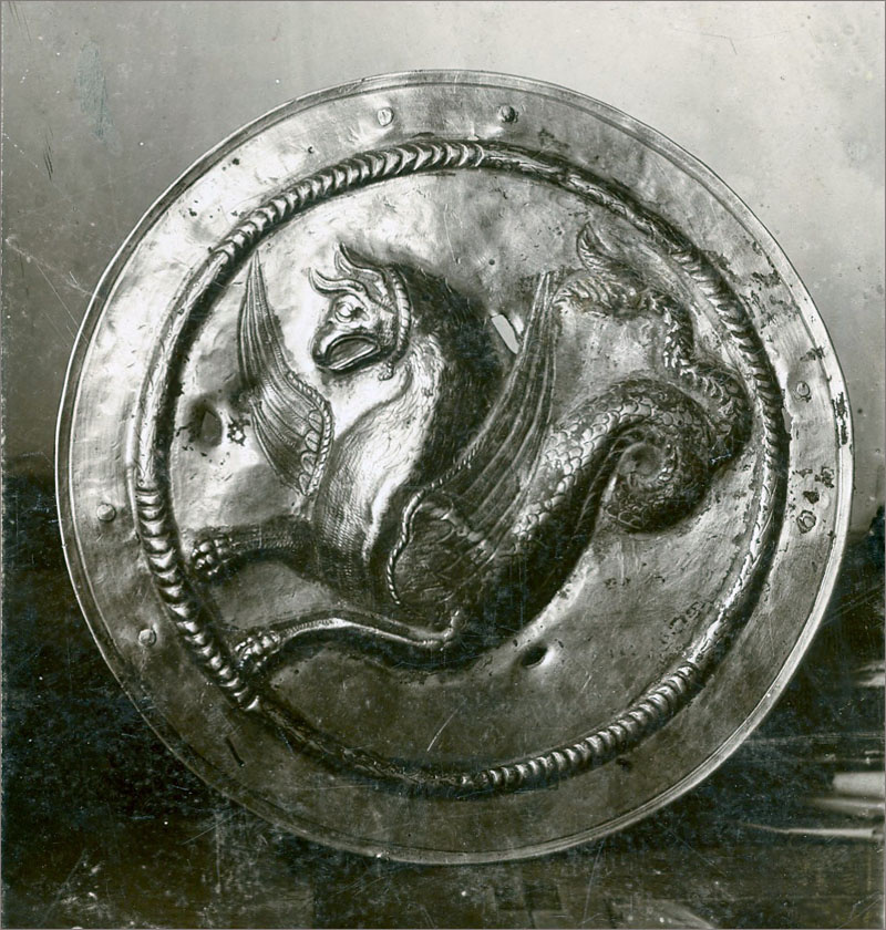 Украшение конской сбруи. Новочеркасский музей. фото из Госкаталога. 