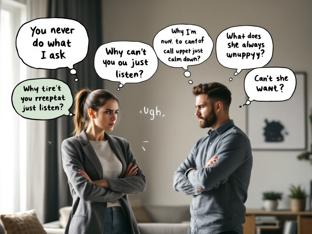 она считает, что он ДОЛЖЕН исполнять её планы!