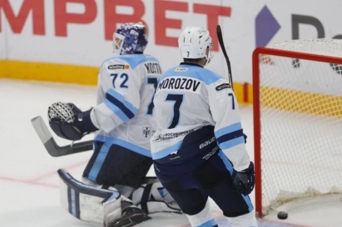   ХК «Сибирь» одержал победу над владивостокским «Адмиралом»