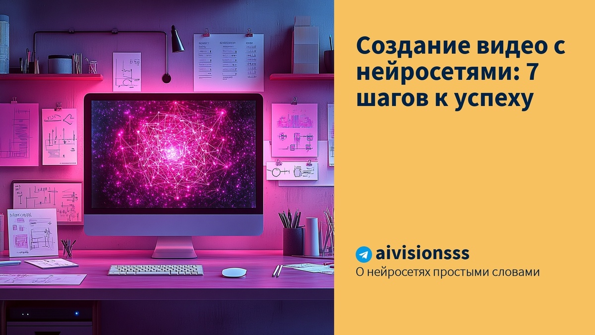    Создание видео с нейросетями: 7 шагов к успеху aivisions
