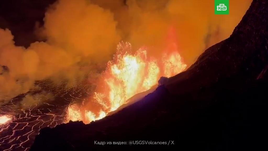    На Гавайях извергается вулкан Килауэа