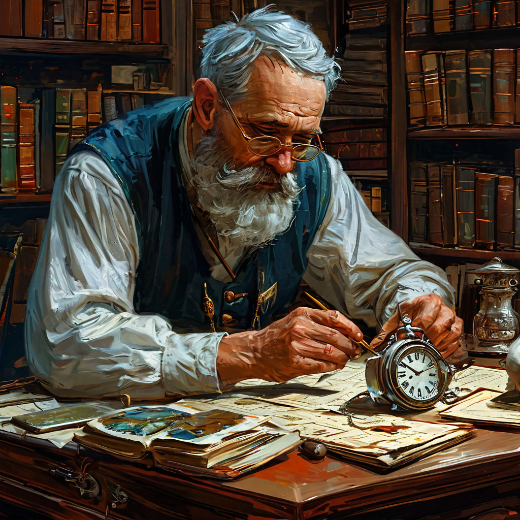 Хранитель времени перебирает сны