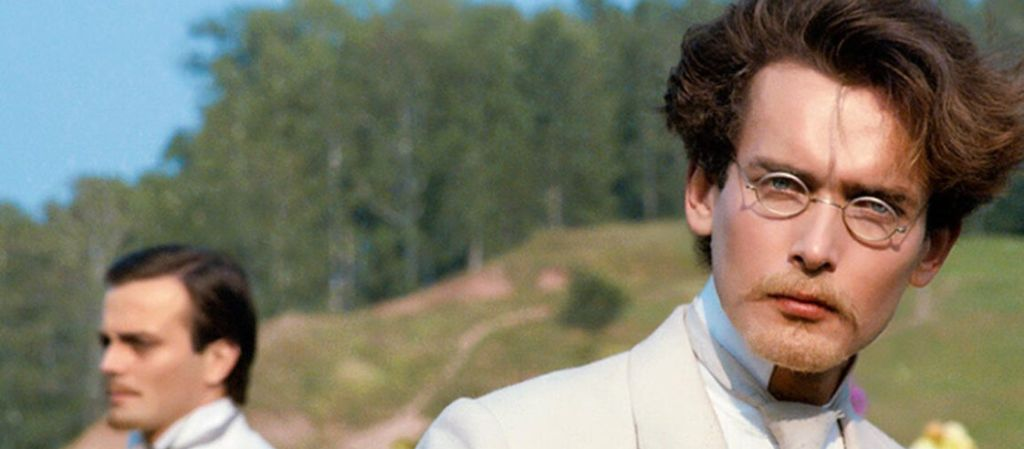 Кадр из фильма "Жизнь Клима Самгина". Клим Самгин в исполнениии Андрея Руденского