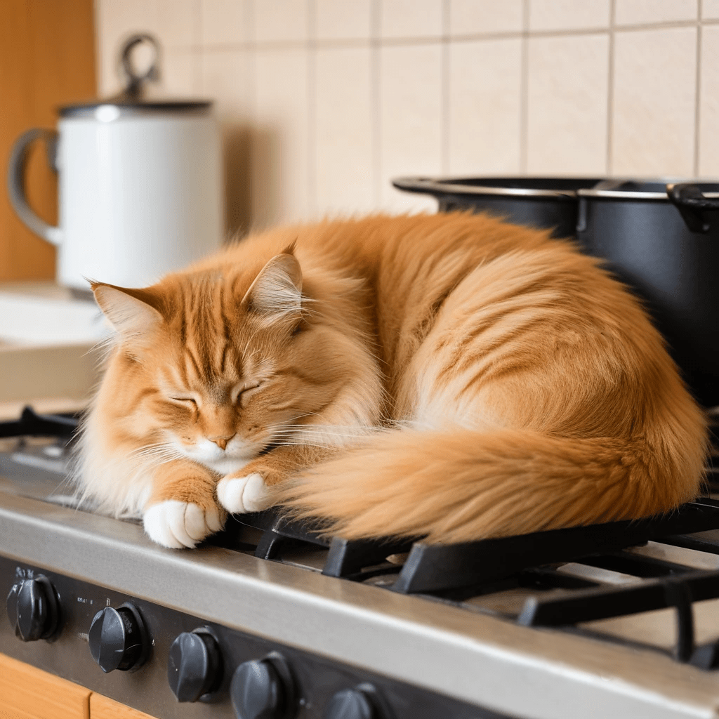 Мурчание ассоциируется с комфортом и довольством