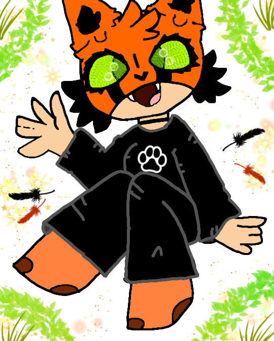 Я это рисовала 1 час и 6 мин.