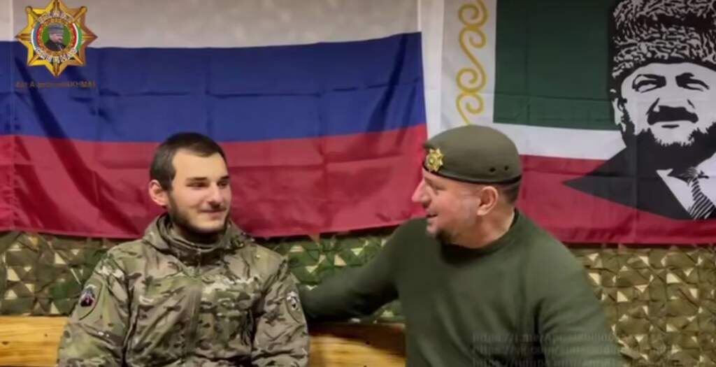    фото из видео Telegramm-канала Апти Алаудинова