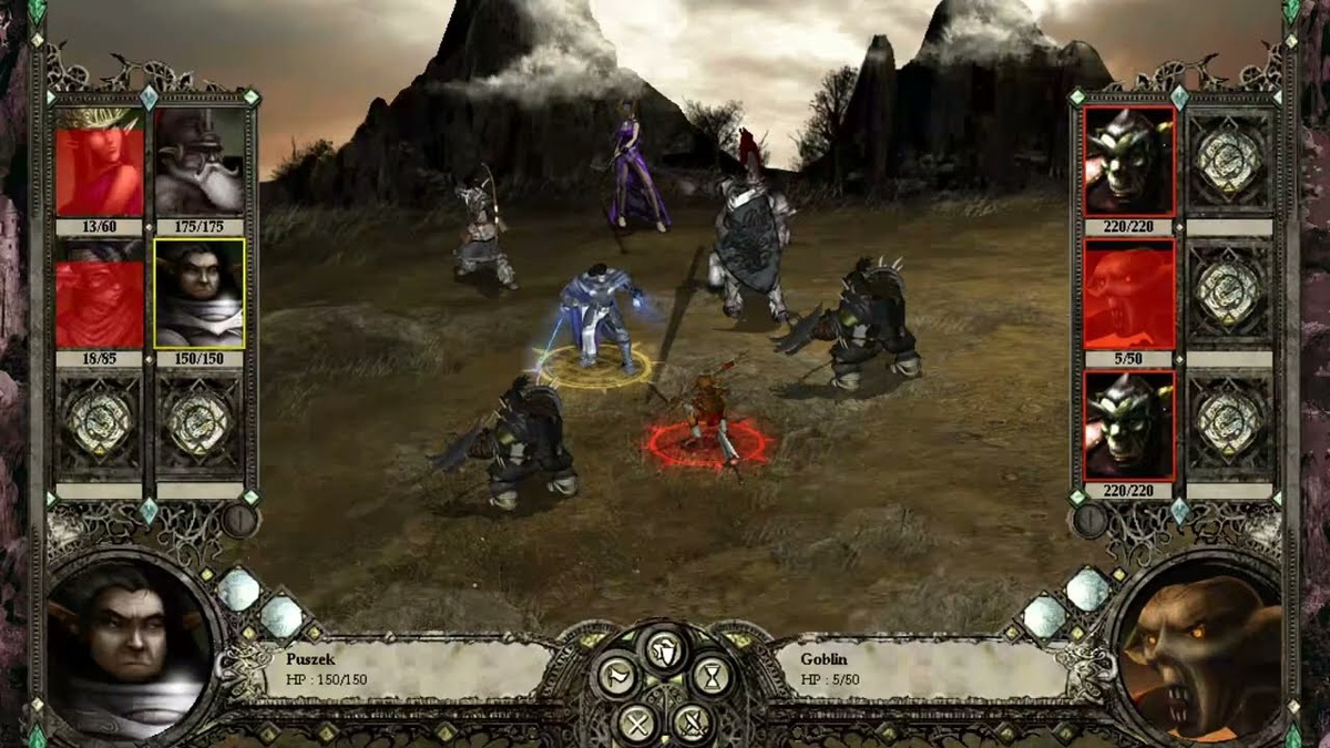 Так выглядит бой в игре. Оппоненты выставляют до 6 своих юнитов, сражаются насмерть.