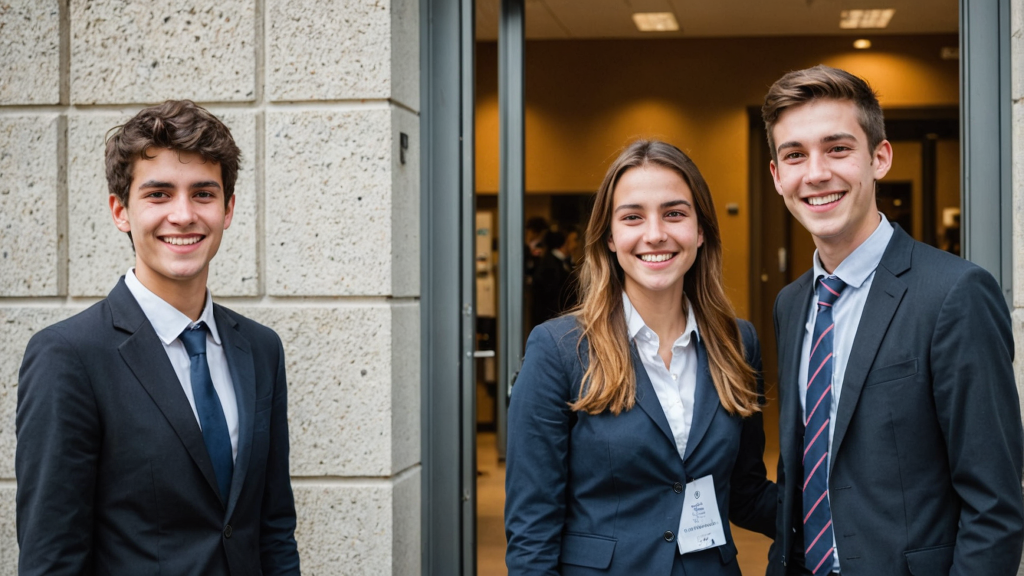 студенты Женевской бизнес-школы на стажировке