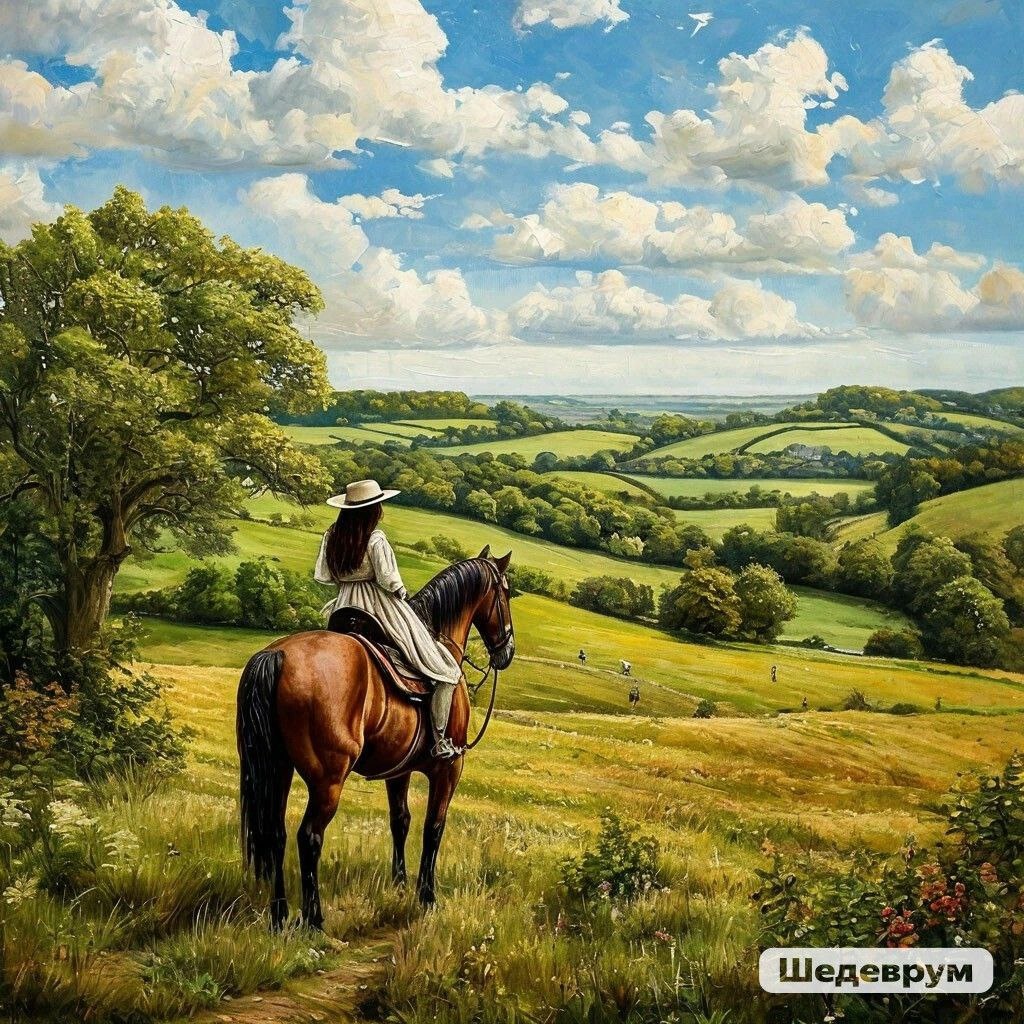 Девушка на коне