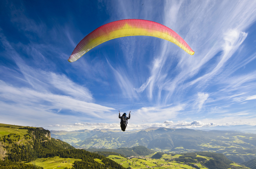 Парашют Параглайдинг