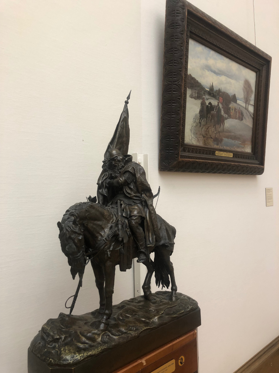 Е. А. Лансере. Богатырь (1885)