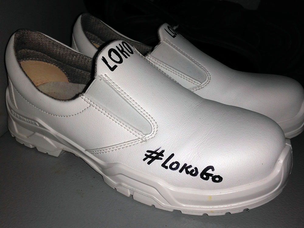 Рабочие ботинки автора 