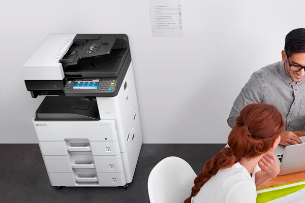 МФУ А3 Kyocera ECOSYS M4125idn в комплекте с лотками подачи бумаги